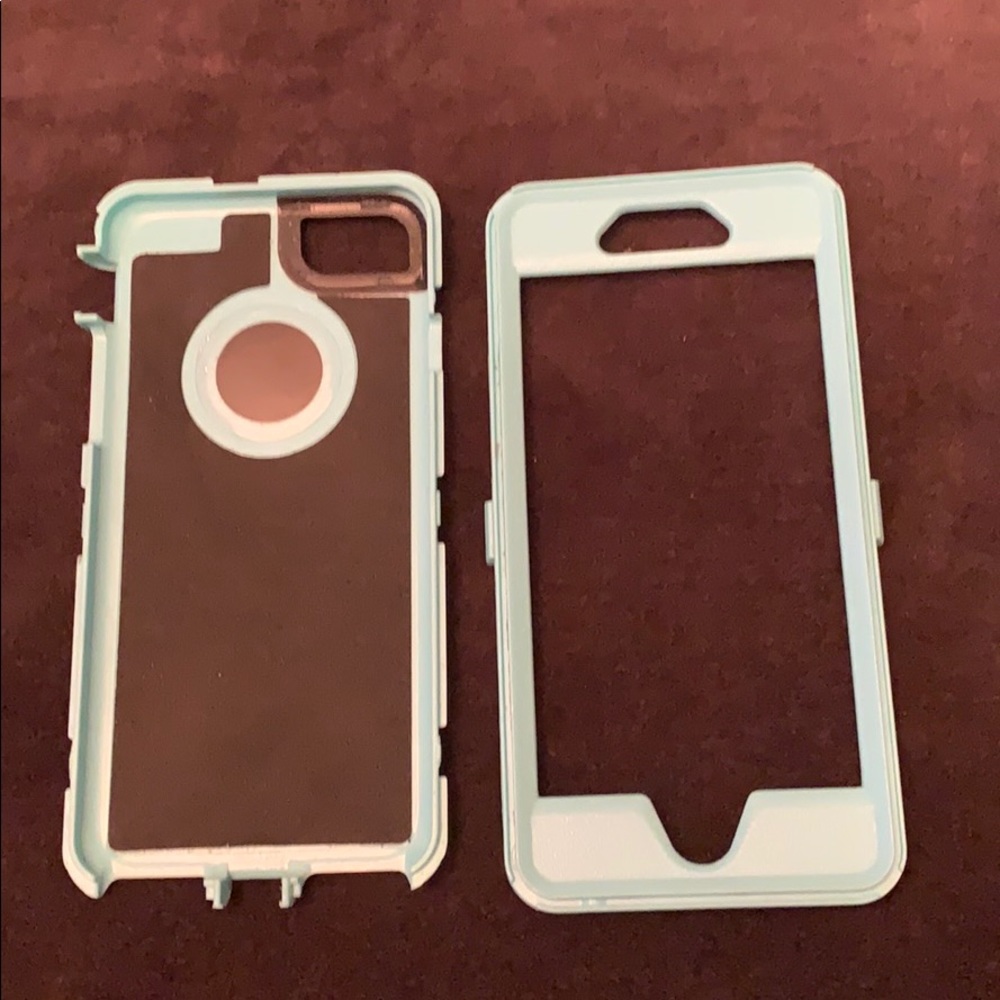 Life proof iPhone8 & alpha glass screen protector.